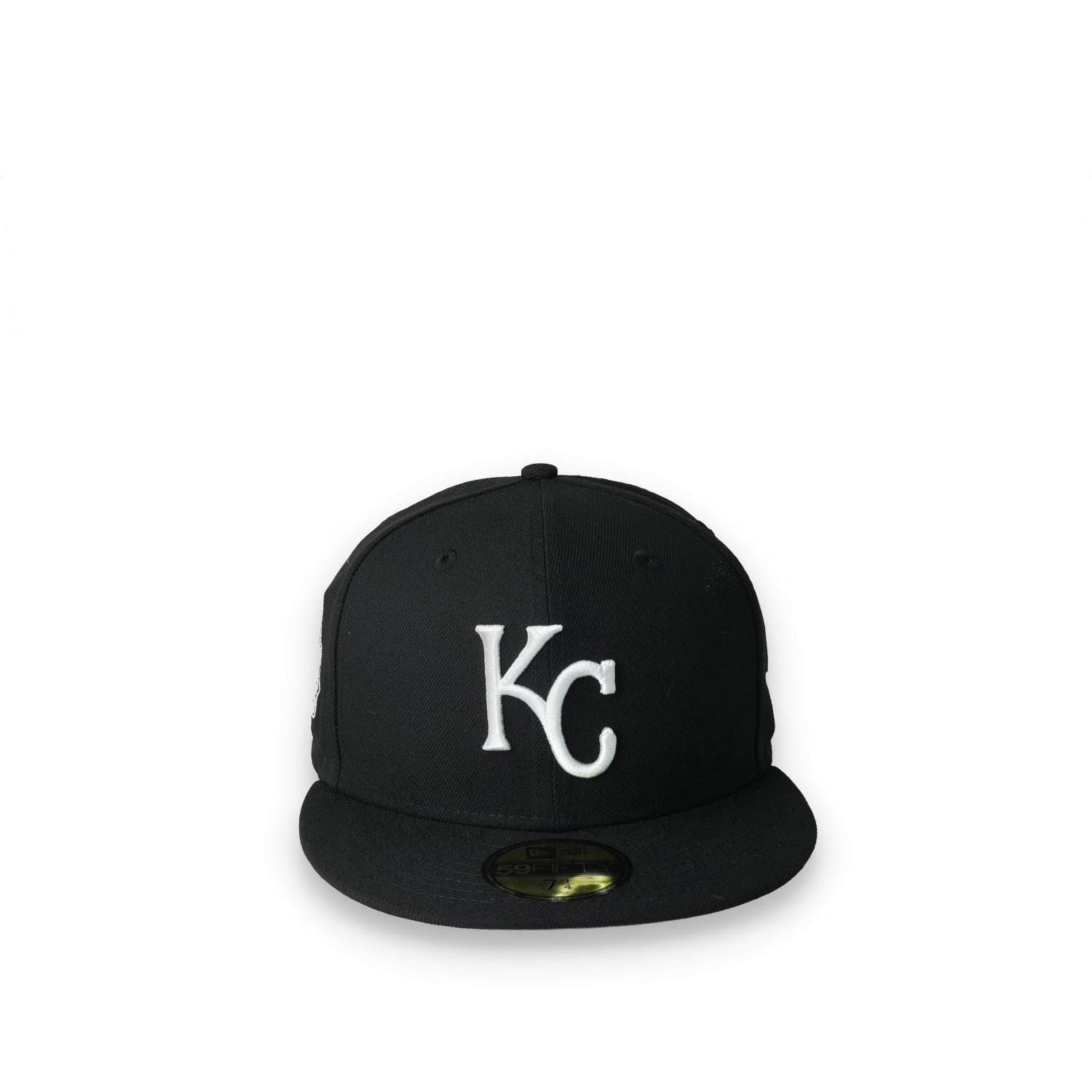 New Era Kansas City Royals Side Patch 2015 World Series 59Fifty Fitted Hat-Black/White