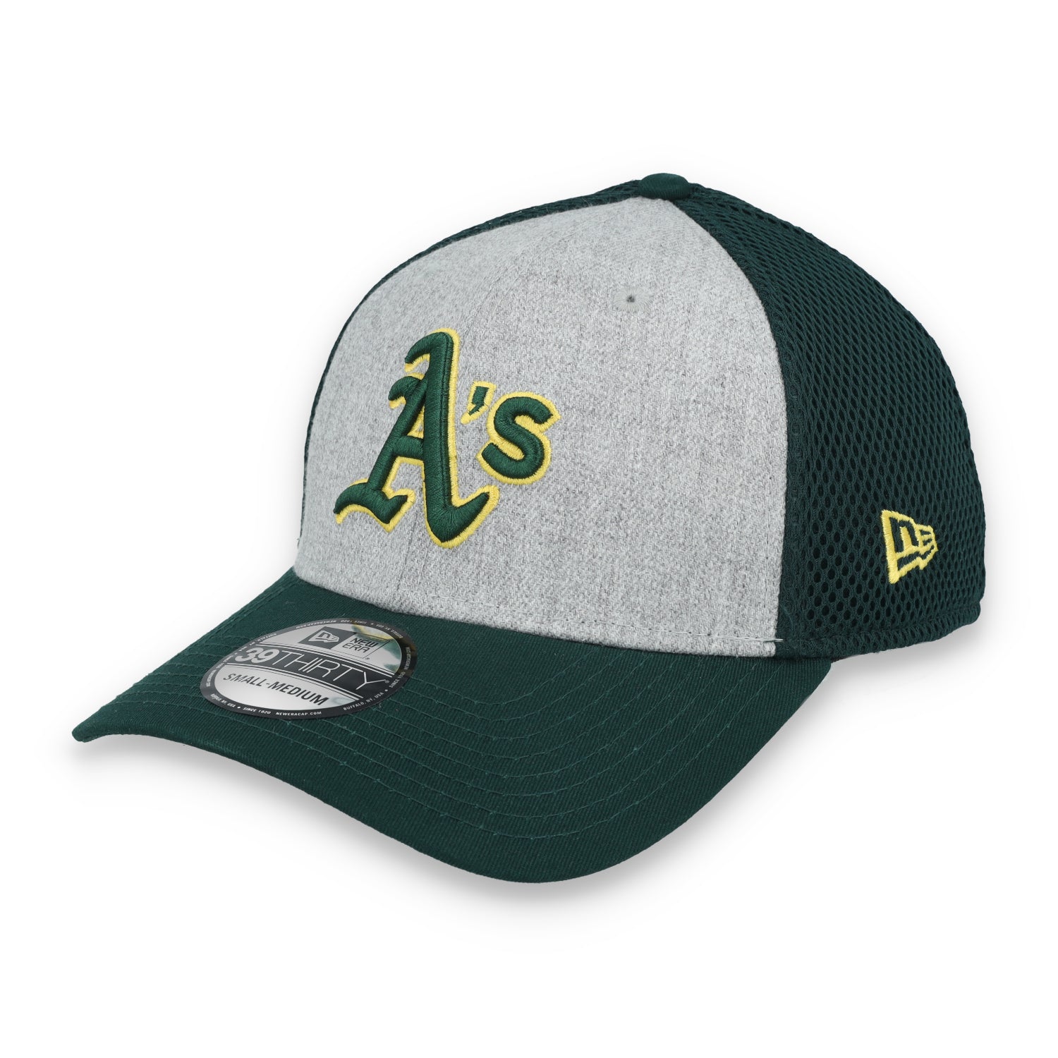 New Era Oakland Athletics Prime Neo 39THIRTY Flex Hat – Greem/Grey