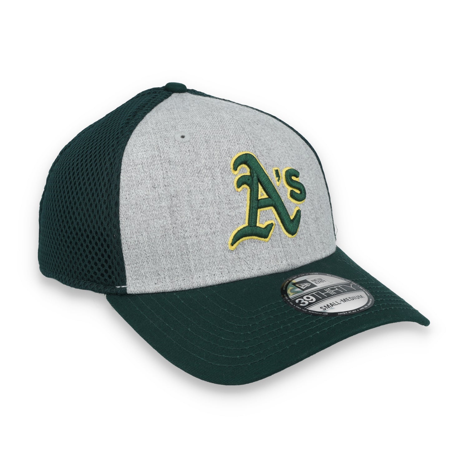 New Era Oakland Athletics Prime Neo 39THIRTY Flex Hat – Greem/Grey