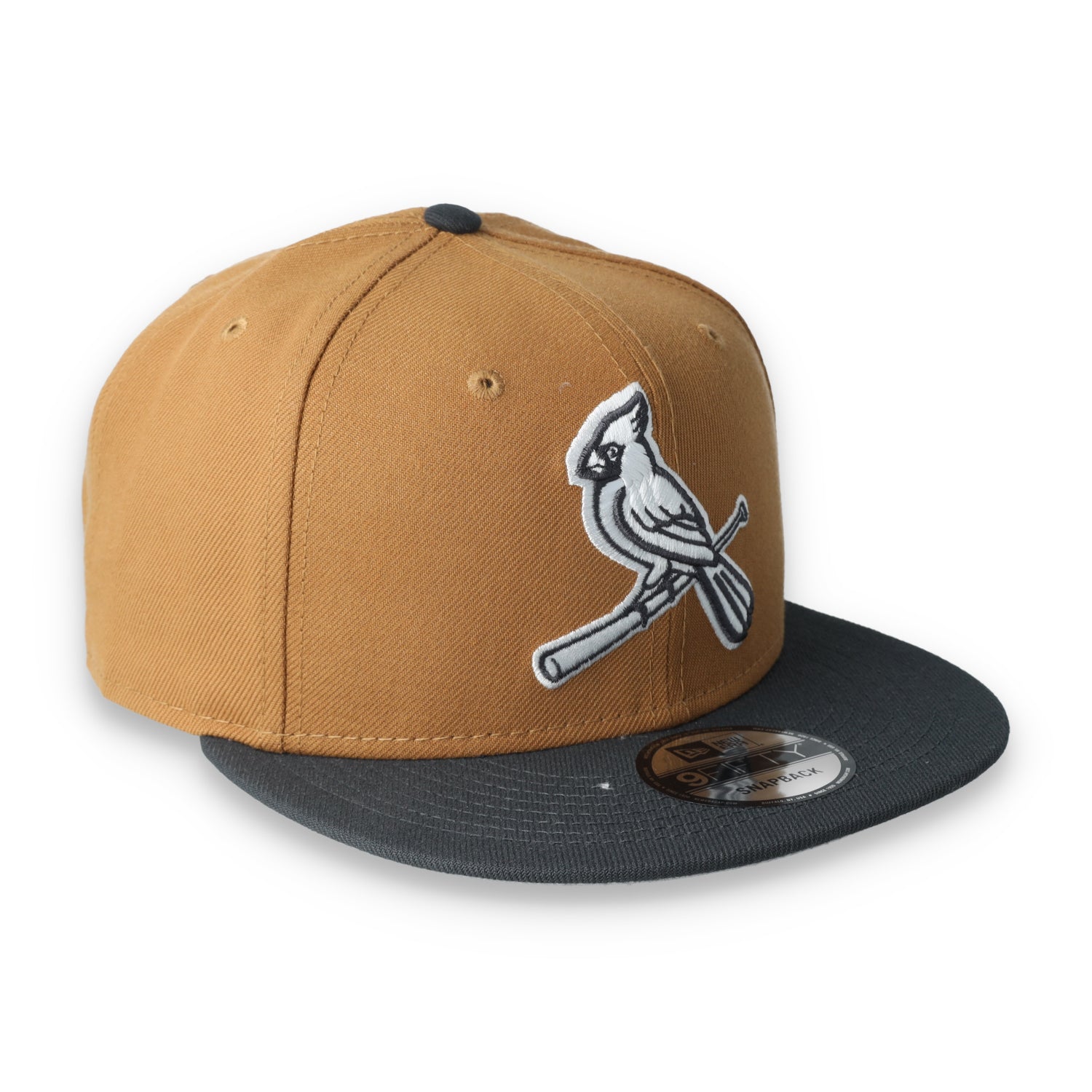 New Era ST Louis Cardinals 2-Tone Color Pack 9FIFTY Snapback Hat- Brown/Charcoal