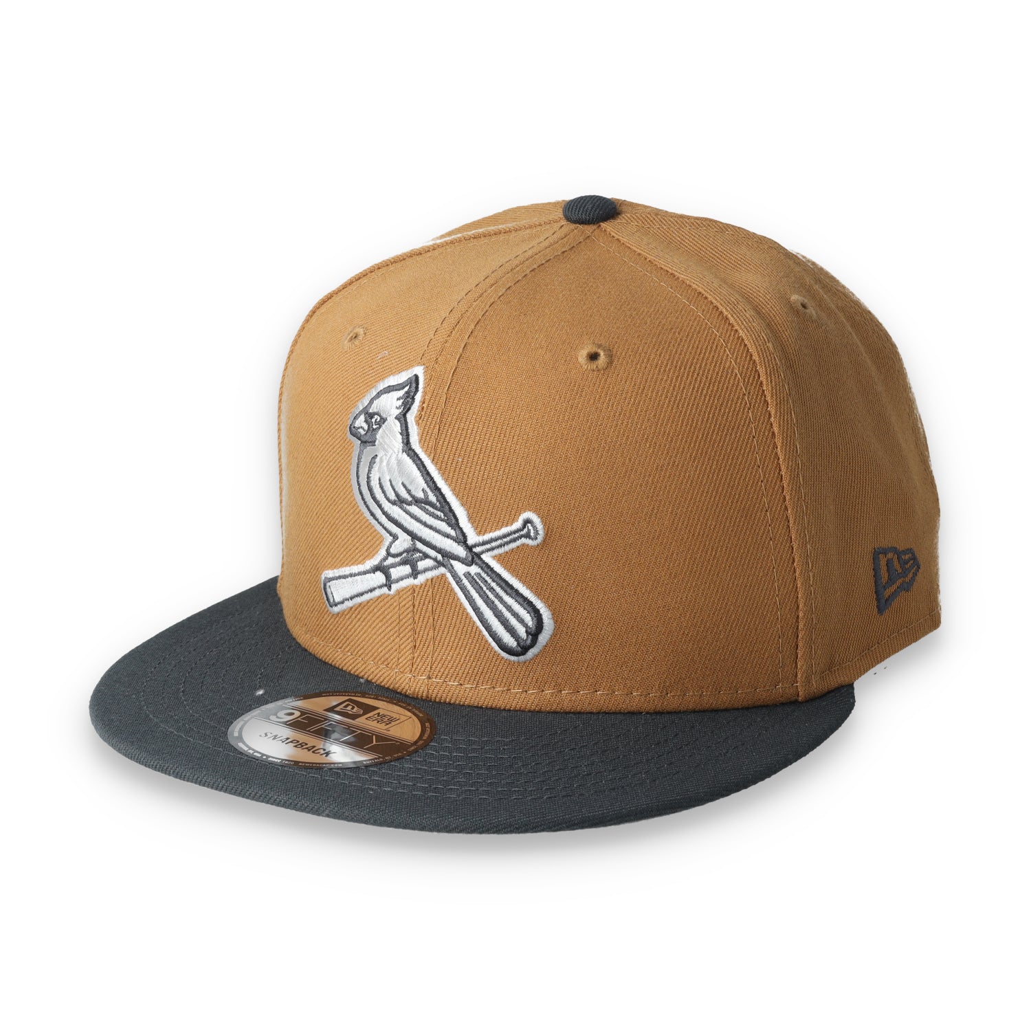 New Era ST Louis Cardinals 2-Tone Color Pack 9FIFTY Snapback Hat- Brown/Charcoal