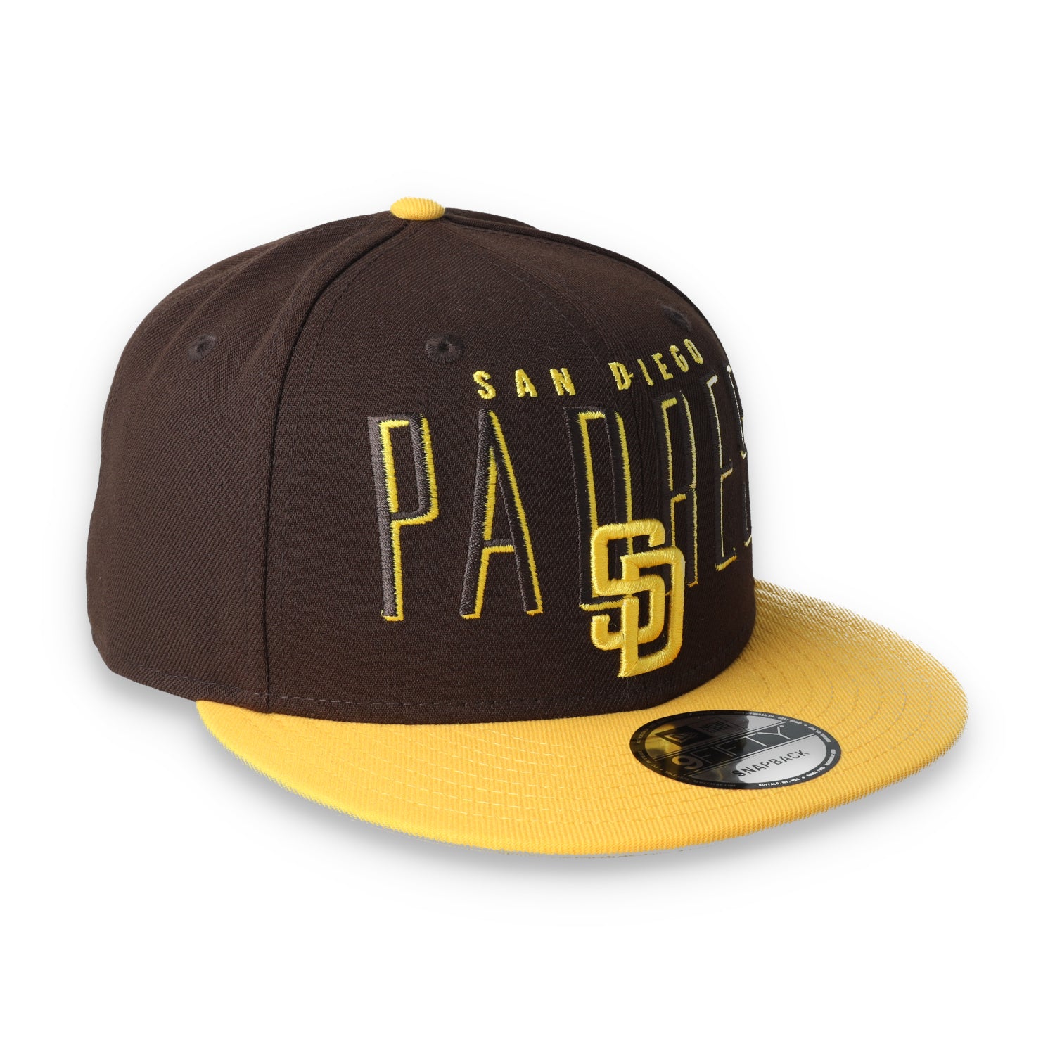 New Era San Diego Padres Headline E3 9FIFTY Snapback Hat
