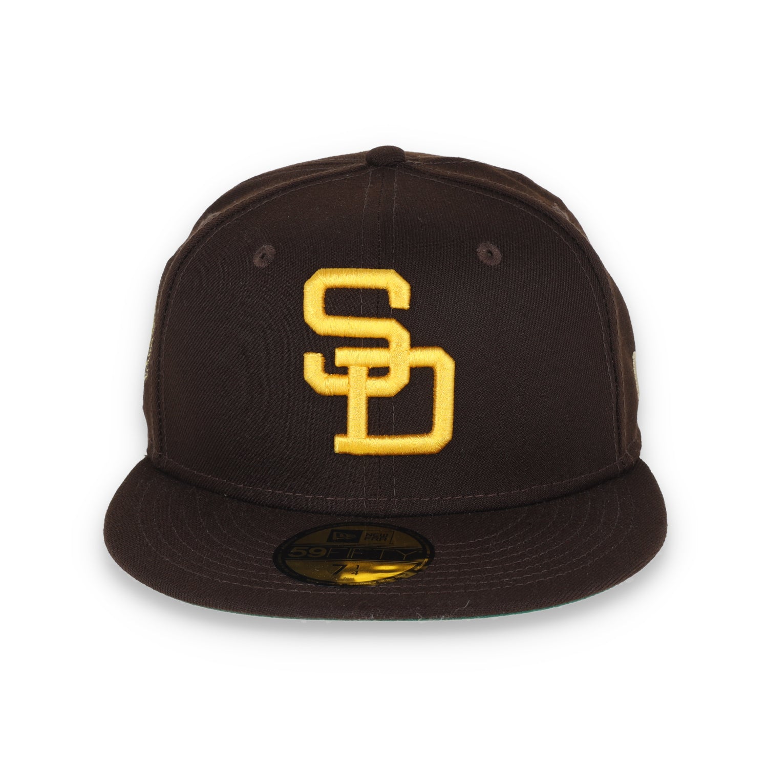 New Era San Diego Padres Laurel All Star Game 1978 Side Patch 59fifty Fitted Cap-Brown