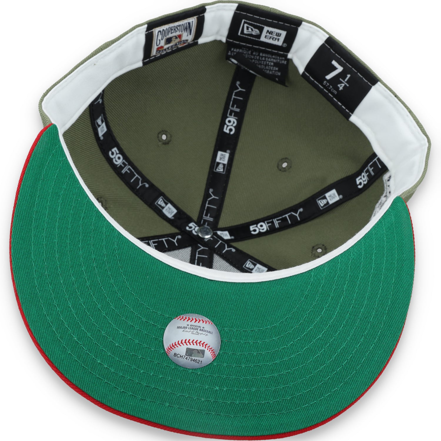 New Era Washington Nationals 2018 All Star Game Side Patch 59FIFTY Fitted Hat- Olive Gren