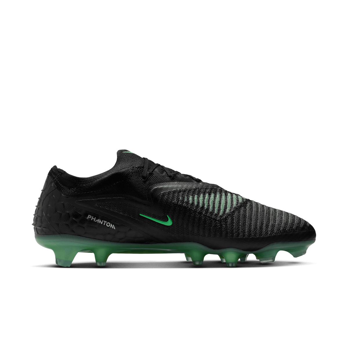 Nike Phantom 6 Low Elite Firm-Ground Soccer Cleats- Black/illusion Green-black PHSRH001