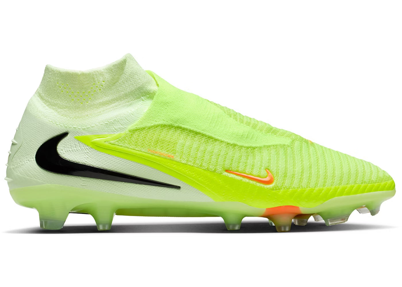 Kids Nike Phantom 6 High Pro Firm-Ground Soccer Cleats-hyper crimson/black-limeLight (Copy)