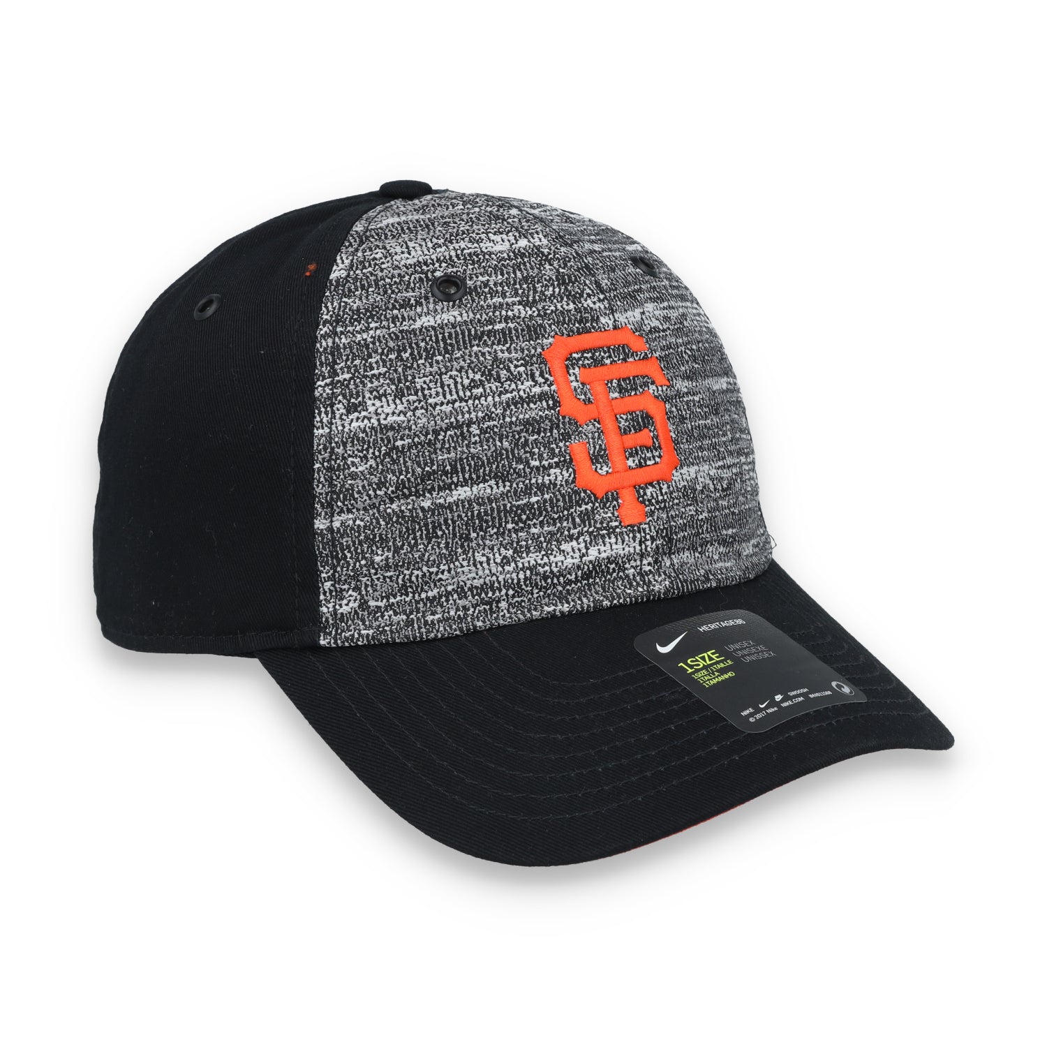Nike San Francisco Giants Day Heritage 86 Adjustable Hat-Black
