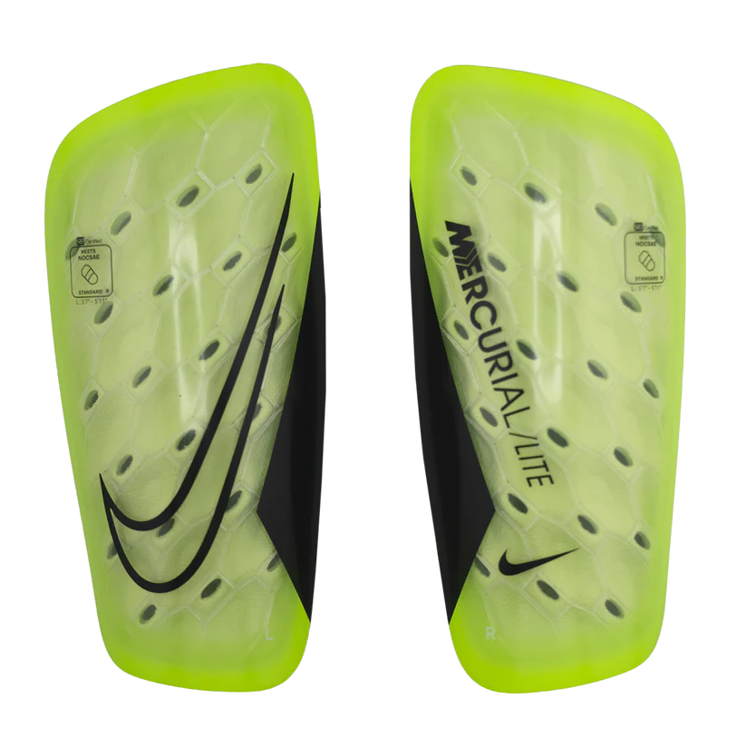 Nike Mercurial Lite Shin Guards-Volt/barely/Black