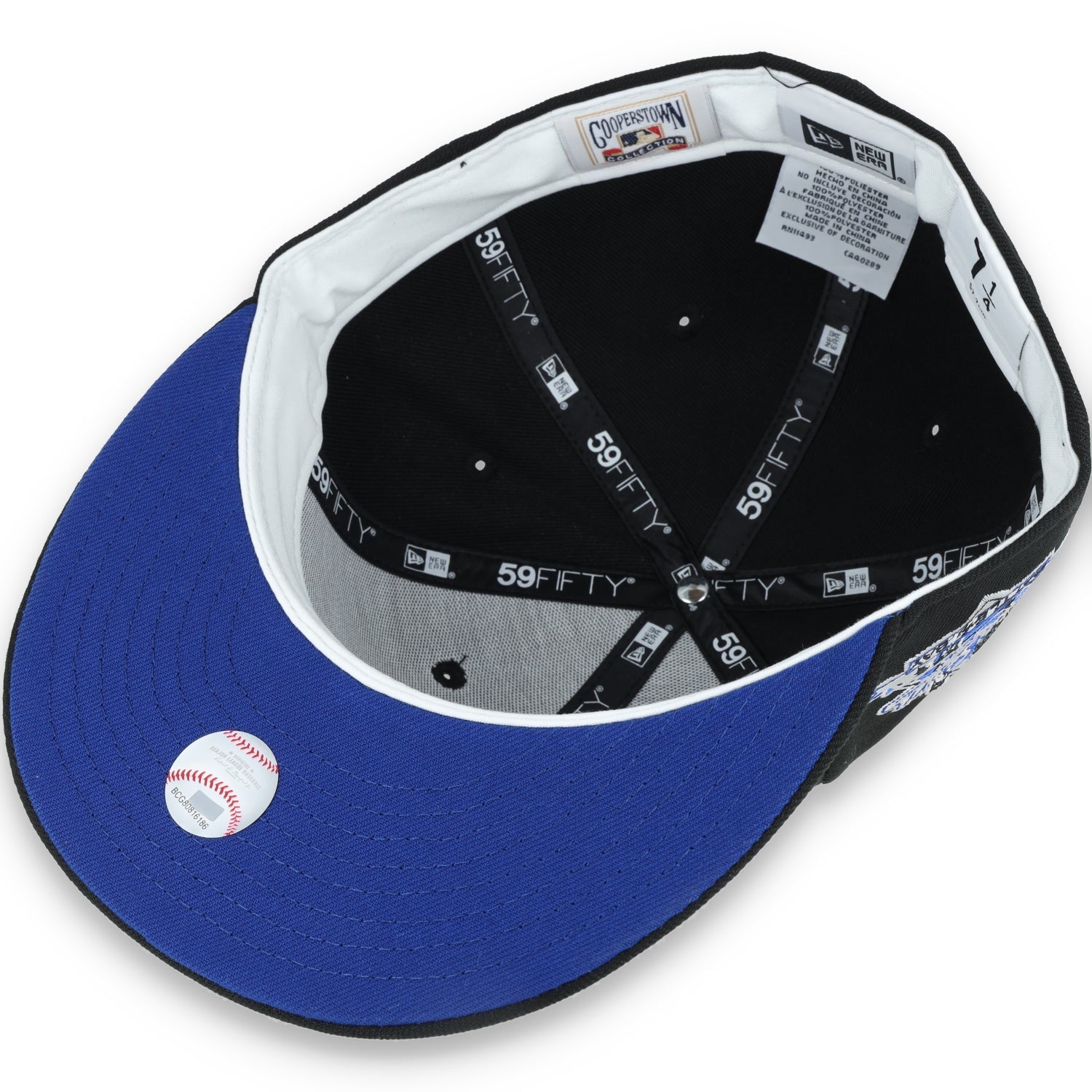 New Era Oakland Athletic 1989 Battle of The Bay Patch 59FIFTY Fitted-Royal/Black