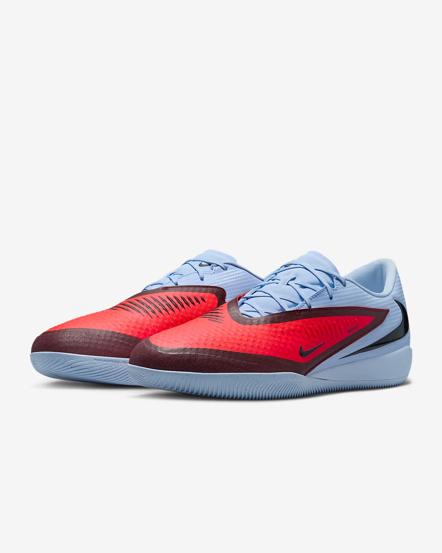 Nike Phantom 6 Low Academy IC - Royal Tint/Bright Crimson