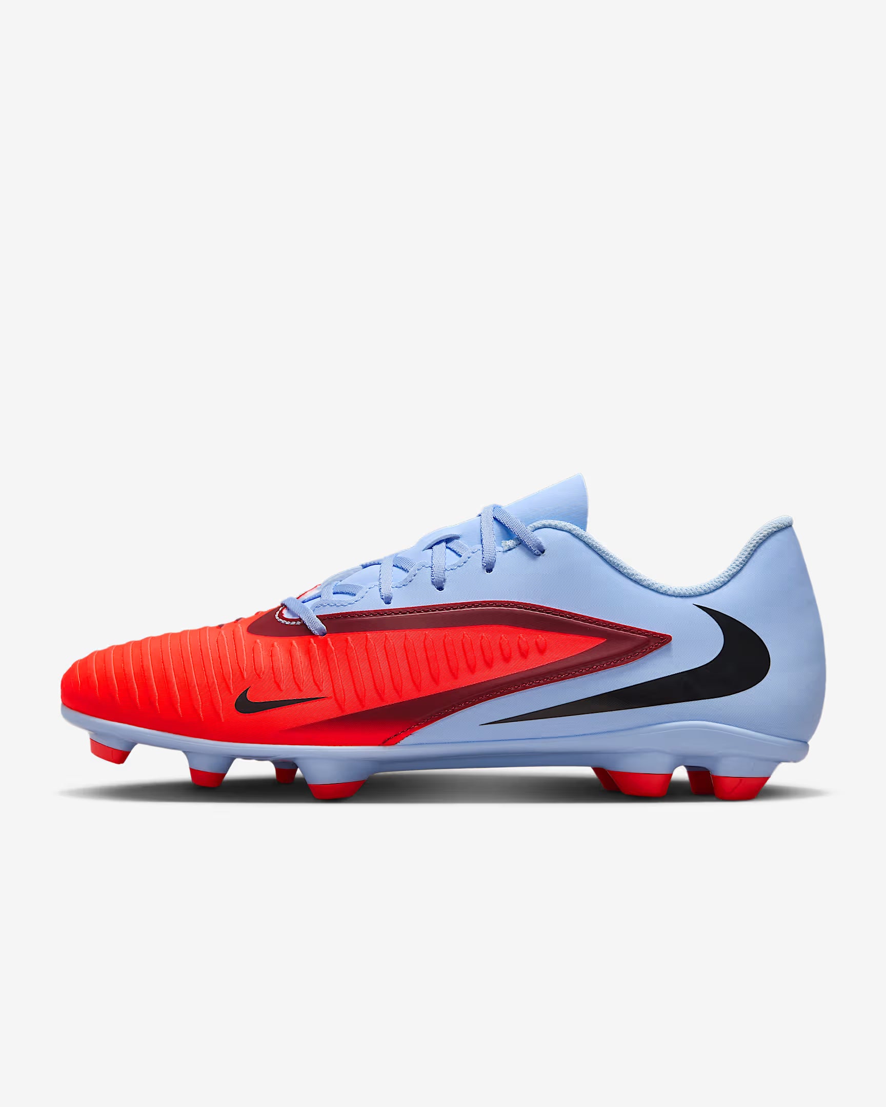 Nike Jr. Phantom 6 Low Club FG/MG- Royal Tint/bright Crimson-black