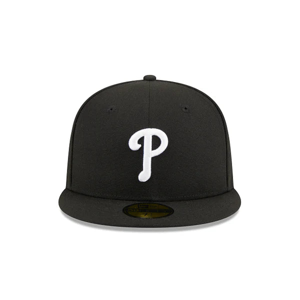 New Era Philadelphia Phillies 1980 World Series Side Patch 59FIFTY Fitted Hat-Black/White