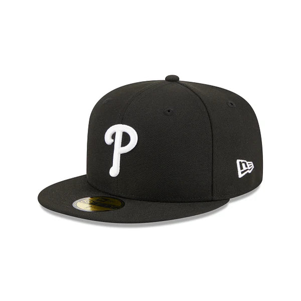 New Era Philadelphia Phillies 1980 World Series Side Patch 59FIFTY Fitted Hat-Black/White