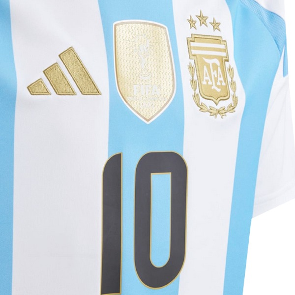 Adidas Men's Argentina (MESSI #10) Home Stadium Jersey 2024
