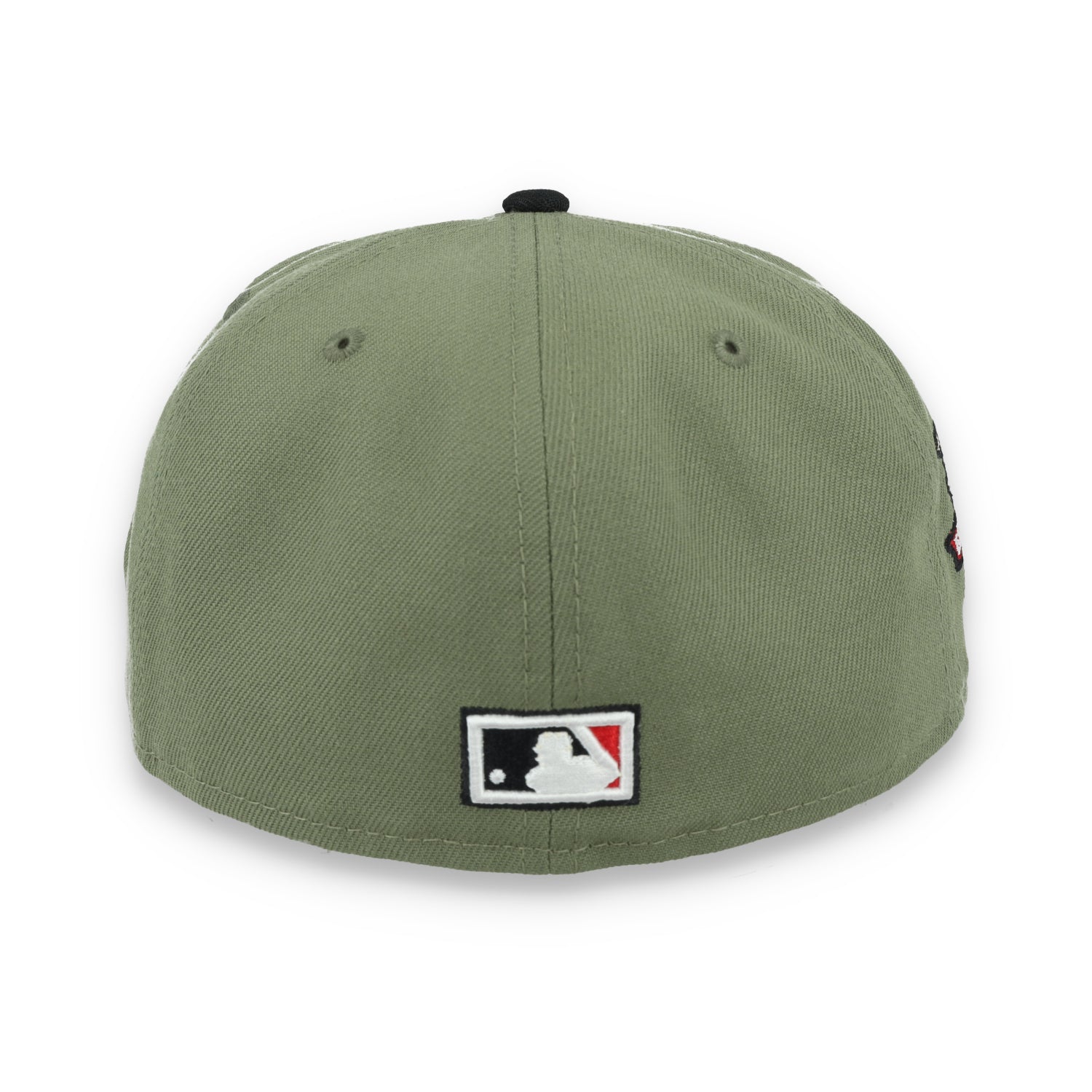 New Era Cincinnati Reds 150th Anniversary Side Patch 59FIFTY Fitted Hat- Olive Green