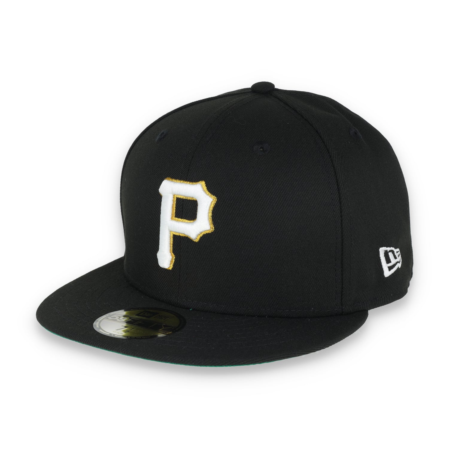 New Era Pittsburgh Pirates Metallic Logo 1960 Side Patch 59FIFTY Fitted - Black