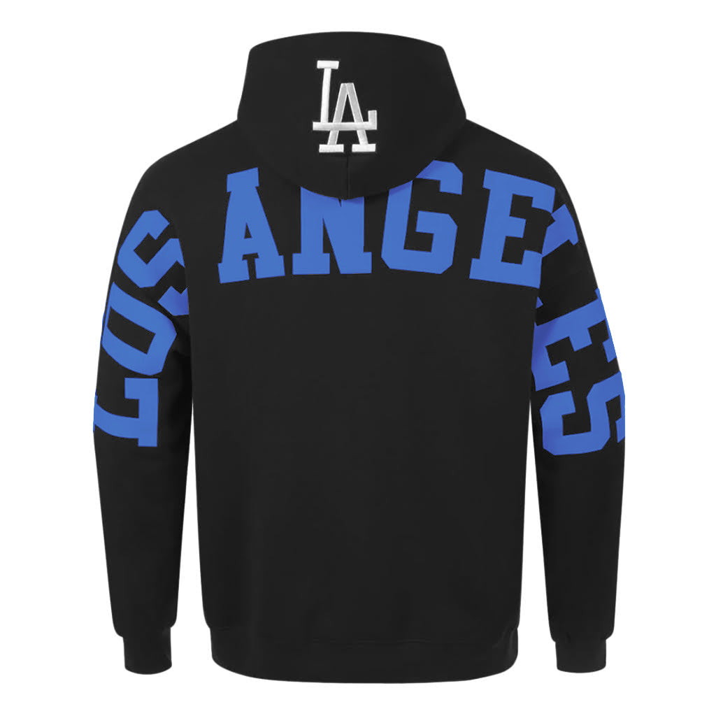 PRO STANDARD LOS ANGELES DODGERS WINGSPAN MEN'S DROP SHOULDER FLC PO HOODIE