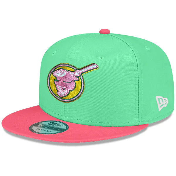 New Era San Diego Padres City Connect 9FIFTY Snapback Hat - Mint/Pink