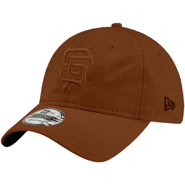 New Era San Francisco Giants Color Pack 9TWENTY Adjustable Hat-Earthy Brown