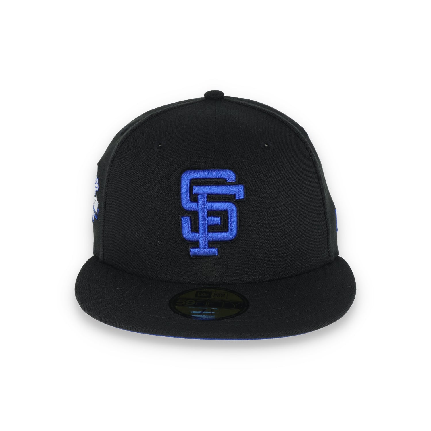 New Era San Francisco Giants 1989 Battle Of The Bay Side Patch 59FIFTY Fitted-Black/Blue