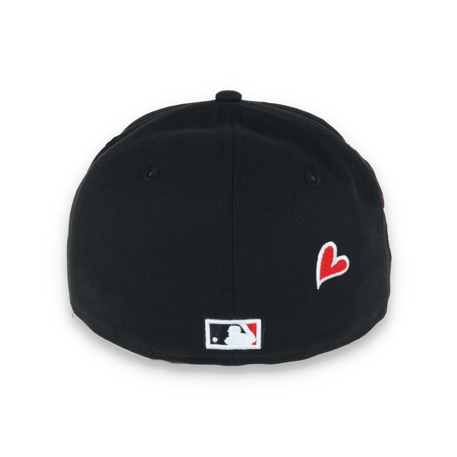 New Era San Francisco Giants 2012 World Series Red Heart Side Patch 59FIFTY Fitted-Black/Red