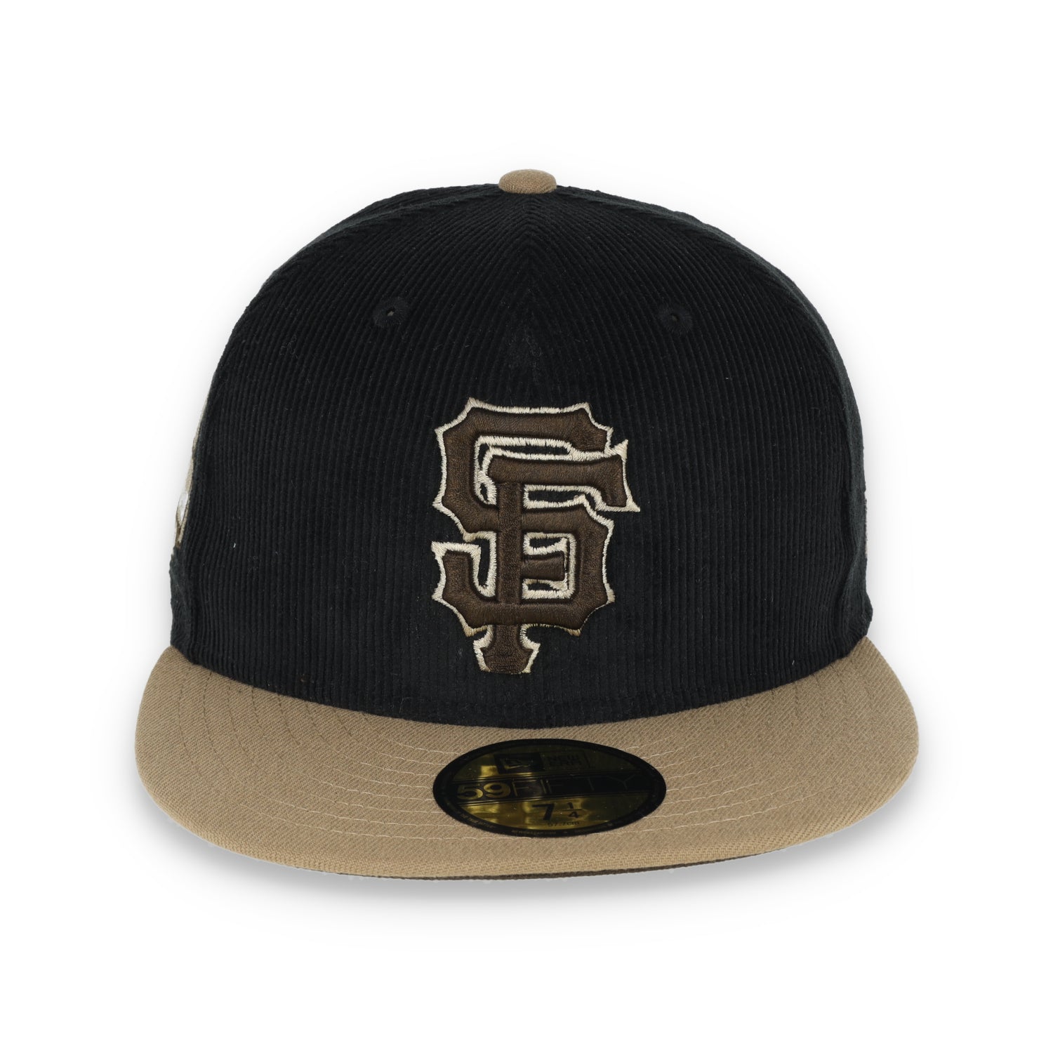 New Era San Francisco Giants 2014 World Series Side Patch 59FIFTY Fitted Hat-Khaki