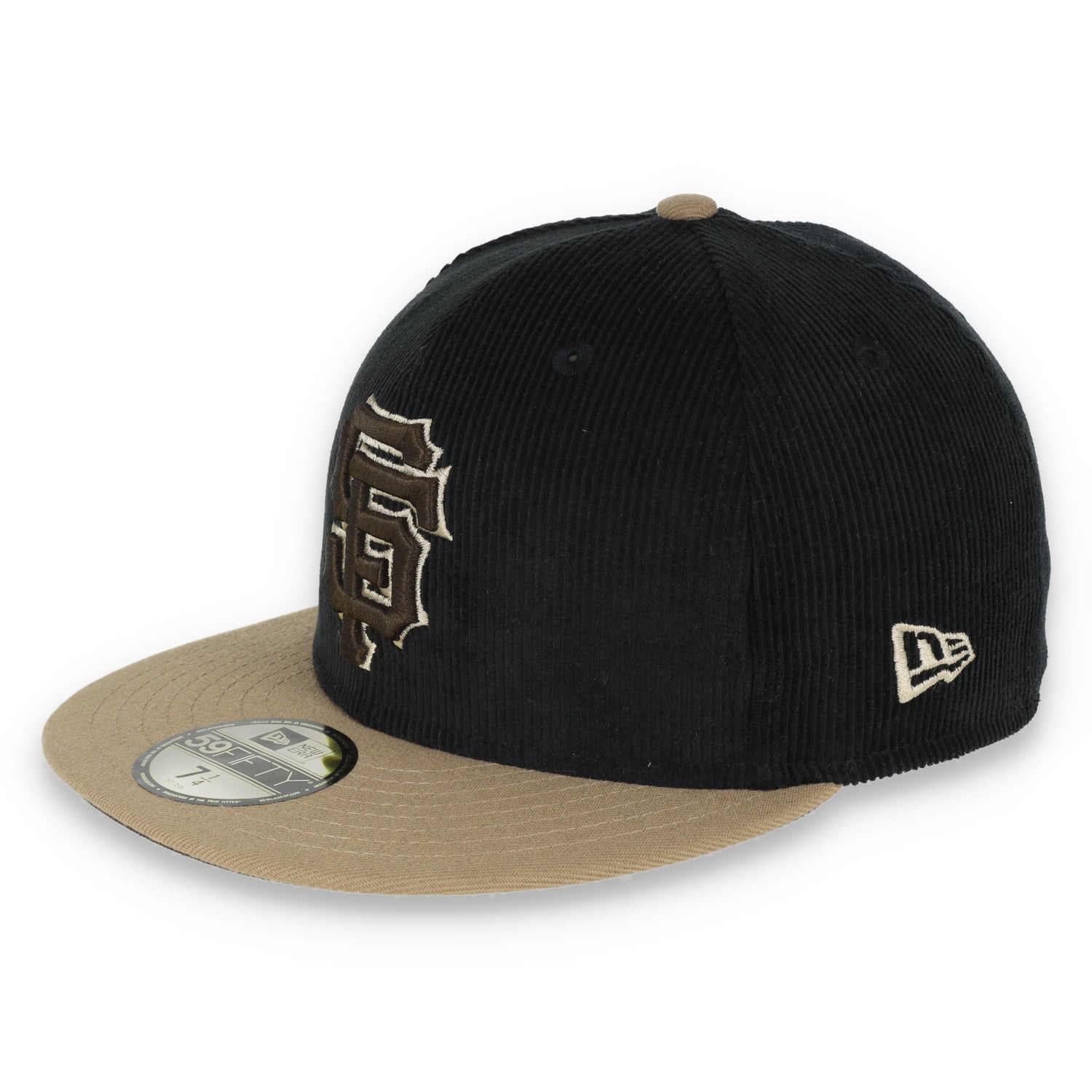 New Era San Francisco Giants 2014 World Series Side Patch 59FIFTY Fitted Hat-Khaki