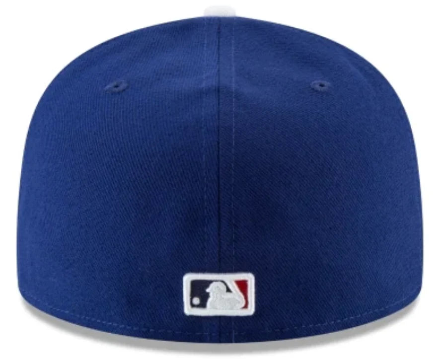 NEW ERA KIDS BLACK UNDERBRIM LOS ANGELES DODGERS AUTHENTIC COLLECTION 59FIFTY FITTED