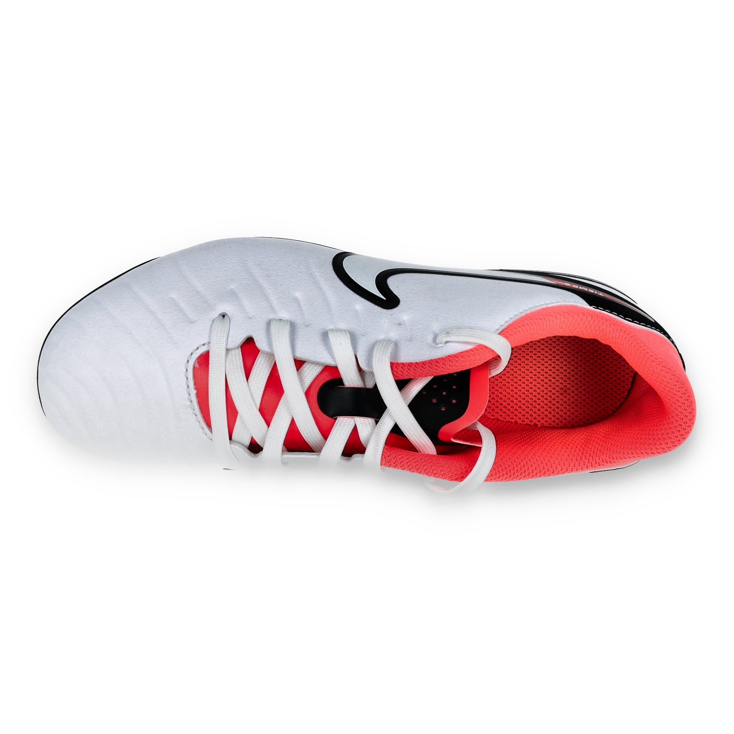 Nike Jr. Tiempo Legend 10 Academy FG-White/Black-Bright Crimson