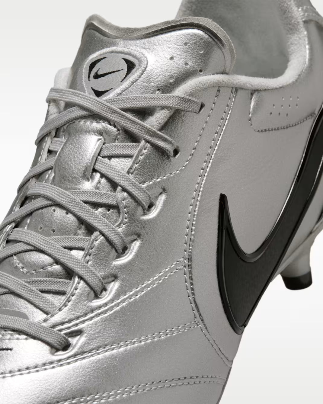 Nike Tiempo Ligera Pro FG-Metallic Silver/black
