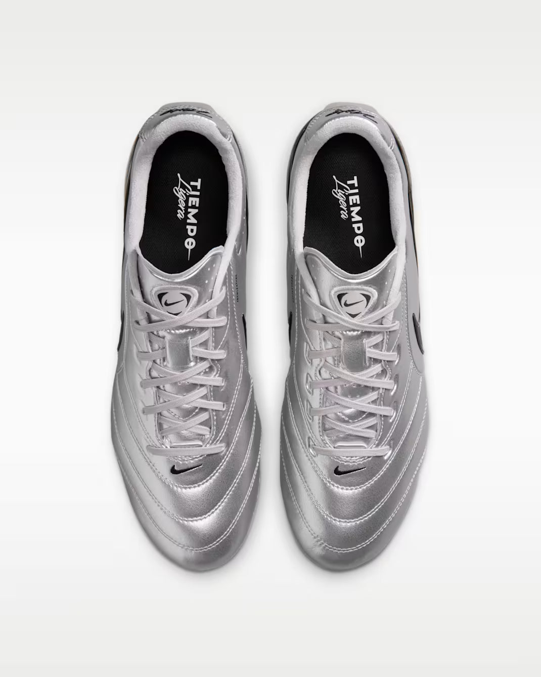 Nike Tiempo Ligera Pro FG-Metallic Silver/black
