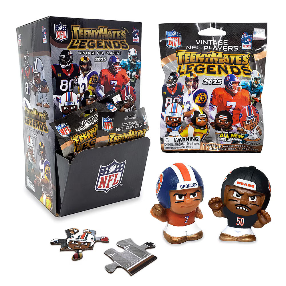 NFL TeenyMates Football Legends Vintage Series 3 Mystery Pack