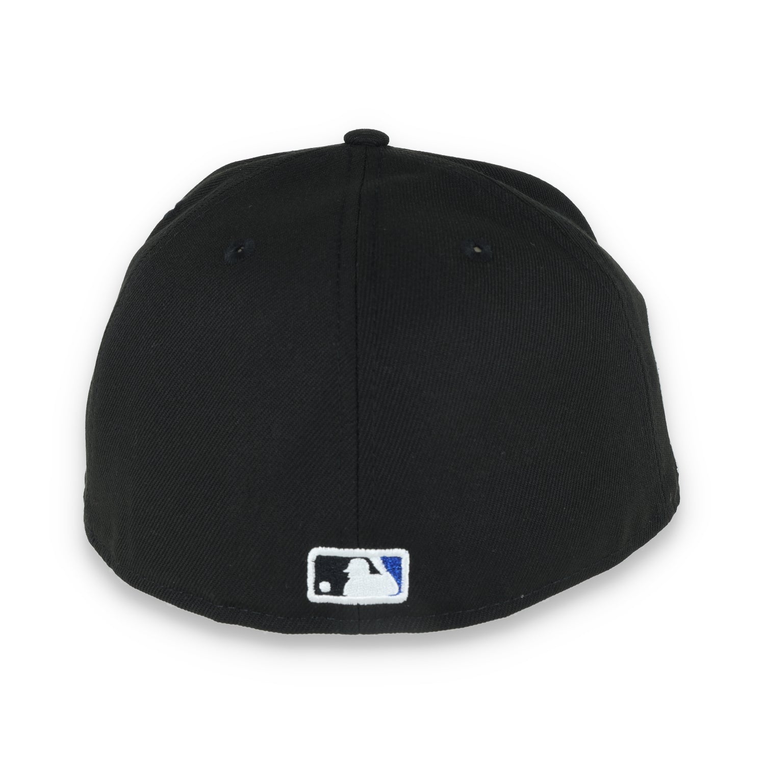 New Era Toronto Blue Jays 40th Anniversary Metallic Logo Side Patch 59fifty Fitted Hat-Black