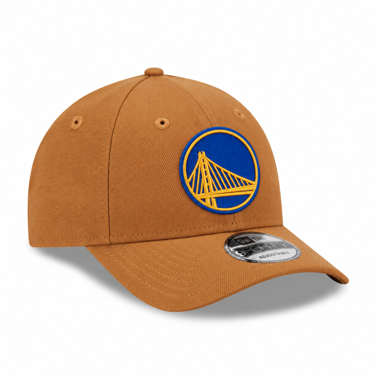 New Era  Golden State Warriors M-Crown 9FORTY Adjustable Hat-Brown