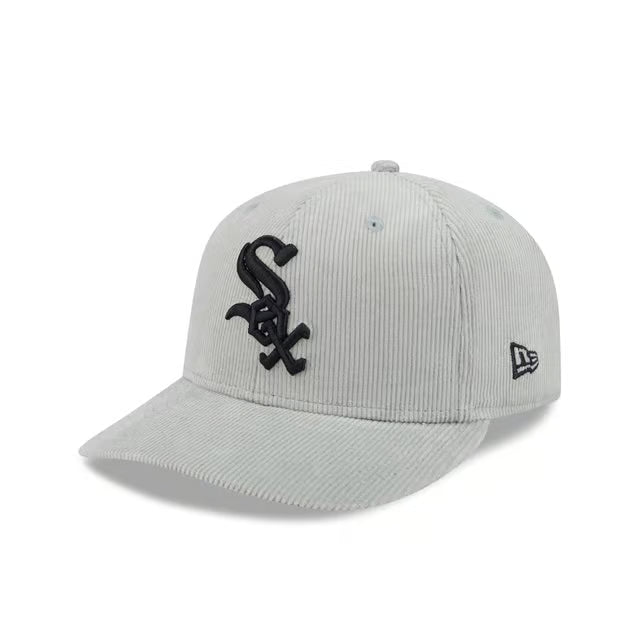 New Era Chicago White Sox Corduroy 59FIFTY Fitted Hat - Grey