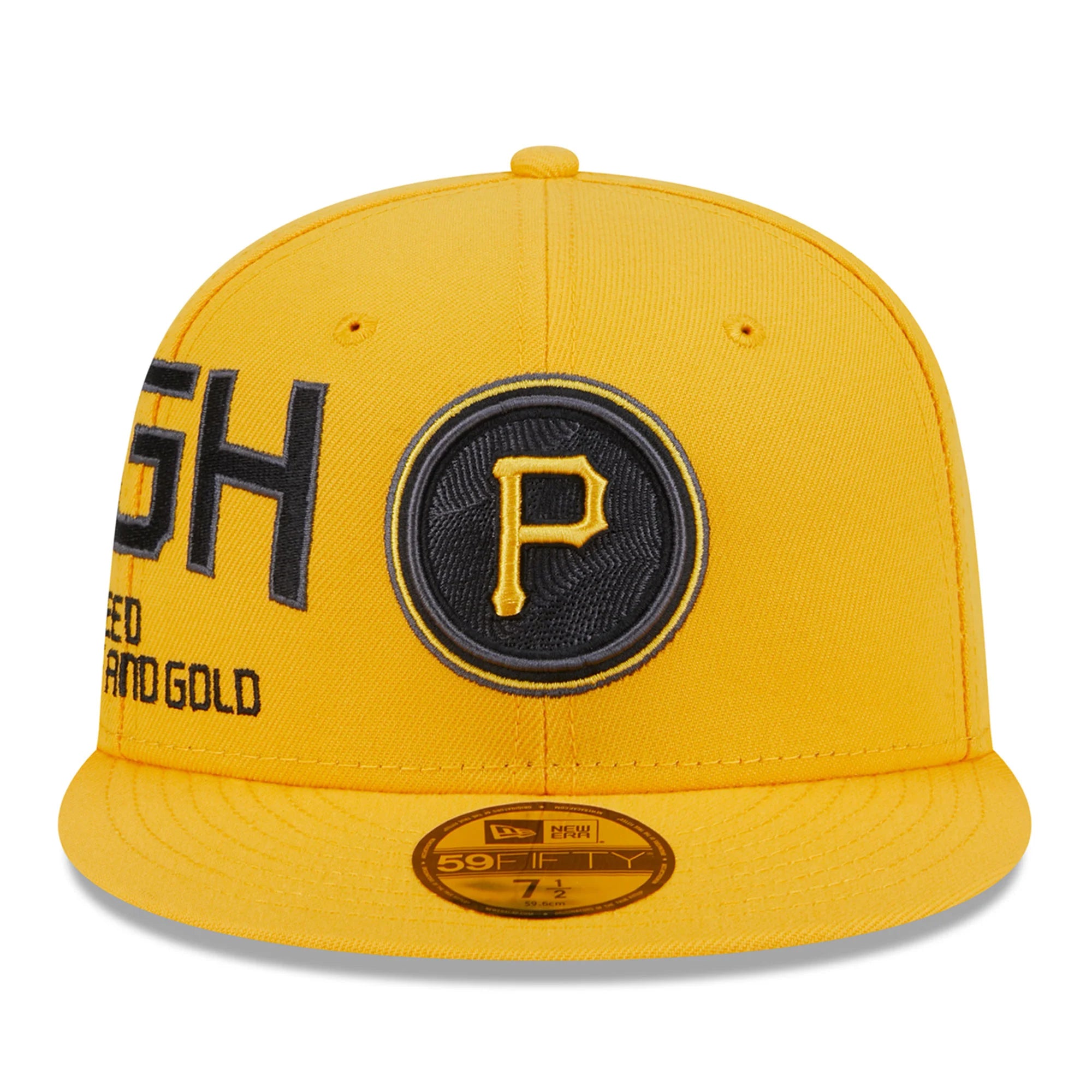 New Era Pittsburgh Pirates Icon City Connect 59FIFTY Fitted Hat-Gold/Black