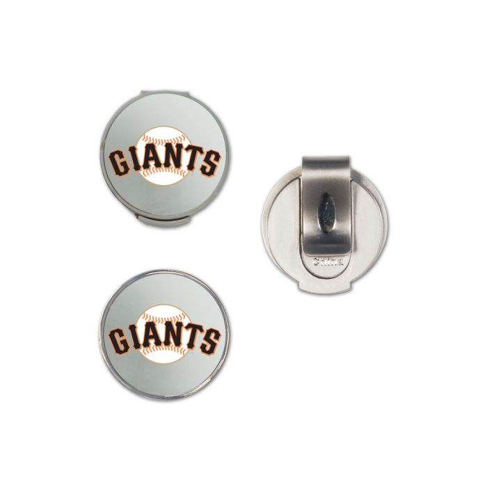 SAN FRANCISCO GIANTS HAT CLIP W/2 MARKERS, CLAMSHELL