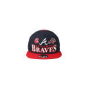 New Era Atlanta Braves Archive Multi Logo 9FIFTY Snapback Hat -
