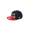 New Era Atlanta Braves Archive Multi Logo 9FIFTY Snapback Hat -