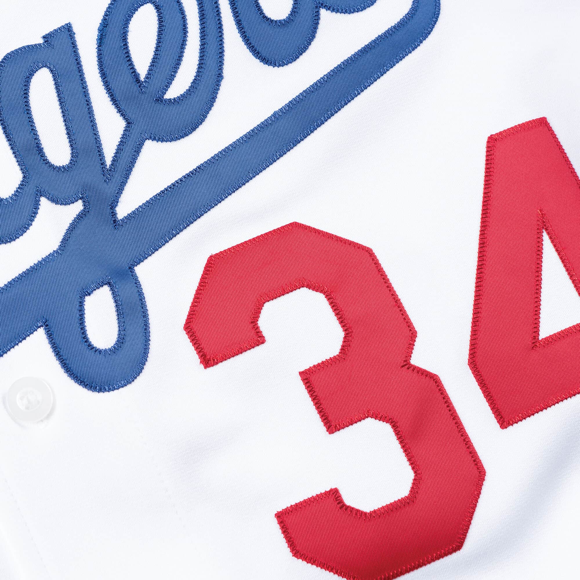 Mitchell & Ness Los Angeles Dodgers Fernando Valenzuela #34 Home Authentic Jersey