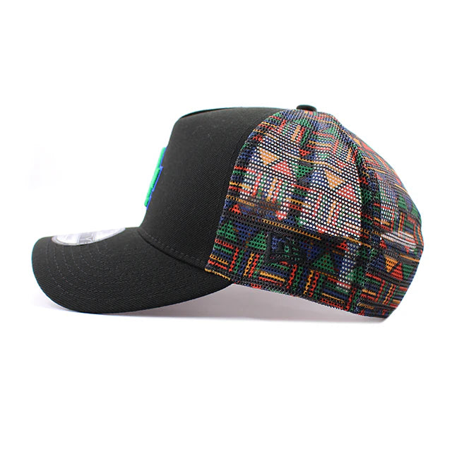 New Era Los Angeles Dodgers Forty AOP A-Frame Trucker Hat