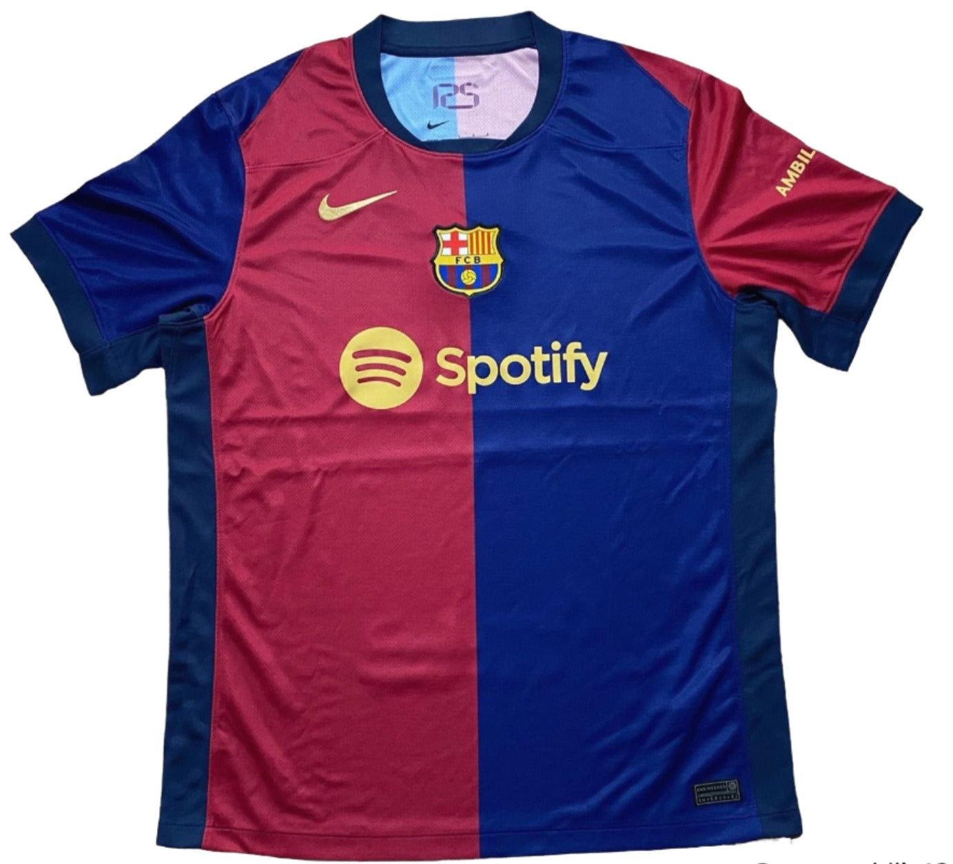 Nike Men's FC Barcelona Home Stadium Dri-FIT Soccer Jersey 24/25