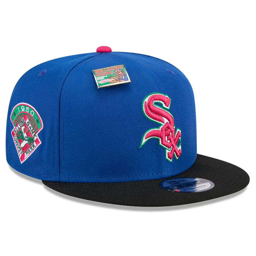 New Era Chicago White Sox Watermelon Big League Chew Flavor Pack 9FIFTY Snapback Hat