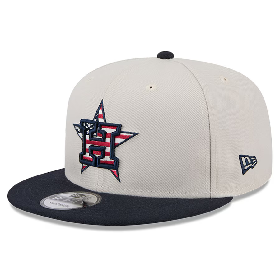 New Era Houston Astros Fourth of July 9FIFTY Snapback Hat 2024