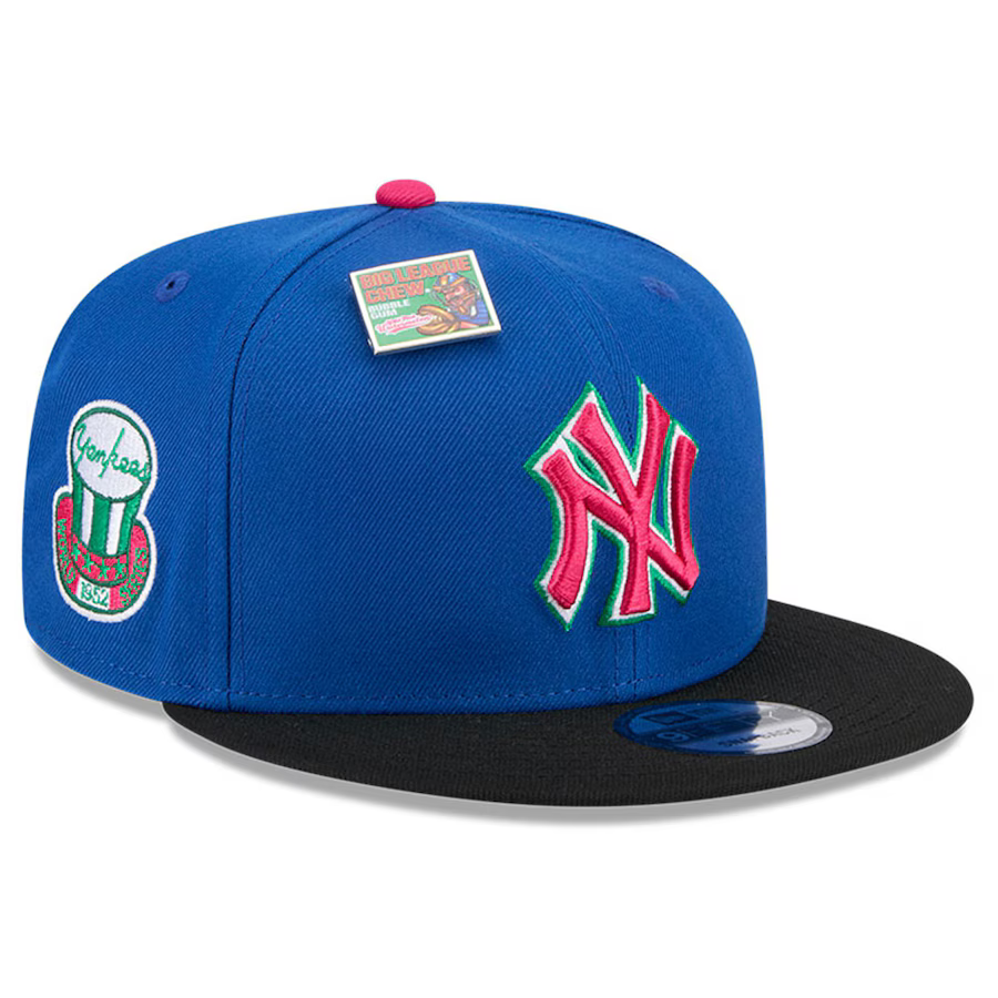 New Era New York Yankees Watermelon Big League Chew Flavor Pack 9FIFTY Snapback Hat