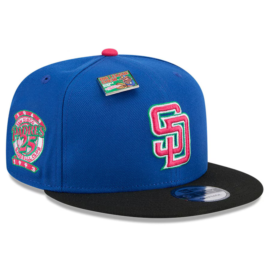 New Era San Diego Padres Watermelon Big League Chew Flavor Pack 9FIFTY Snapback Hat