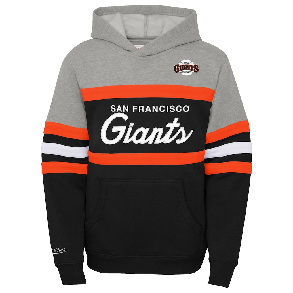 Mitchell & Ness Youth San Francisco Giants Head Coach Pull Over Hoodie