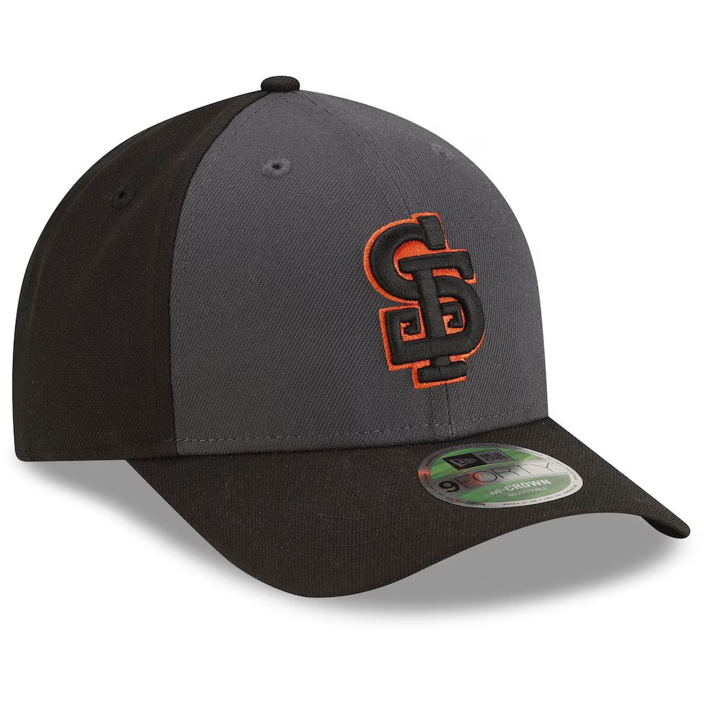 San Francisco Giants New Era Player Replica Alternate 9FORTY M-Crown Youth Adjustable Hat - Gray/Black
