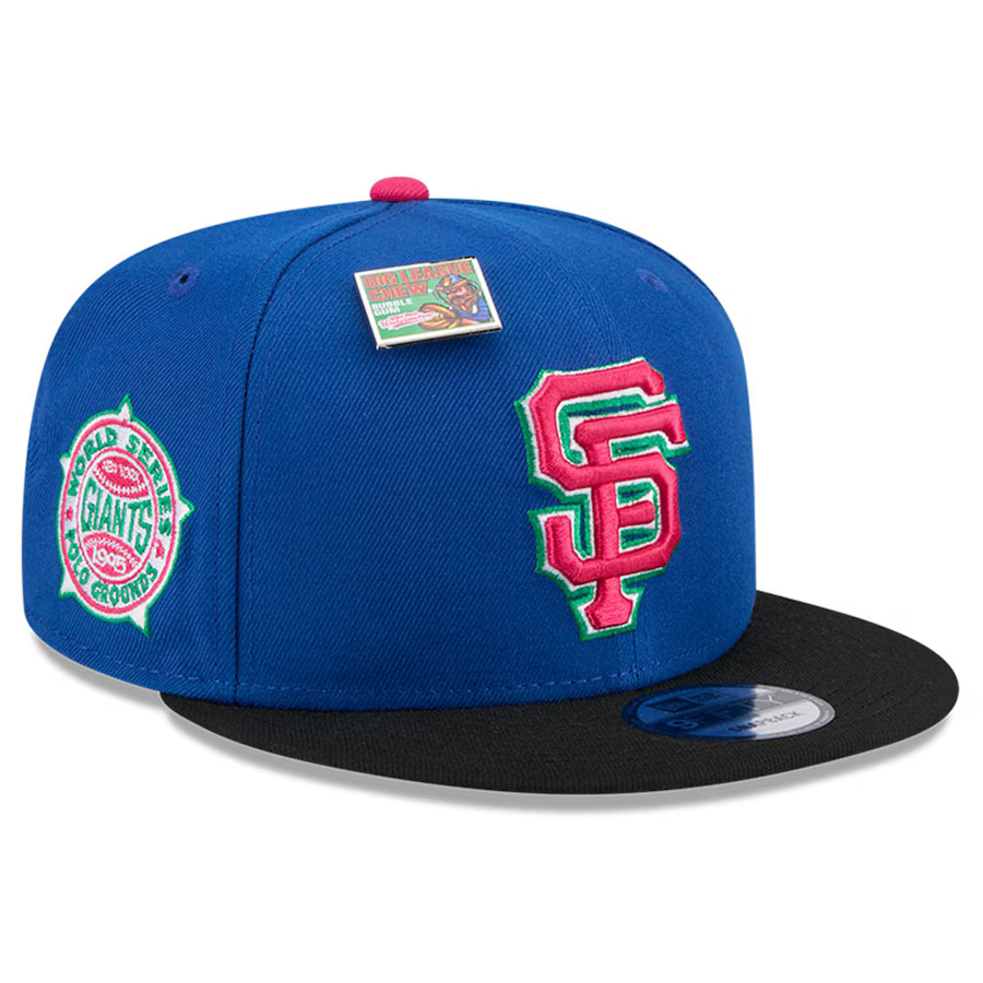 New Era San Francisco Giants Watermelon Big League Chew Flavor Pack 9FIFTY Snapback Hat