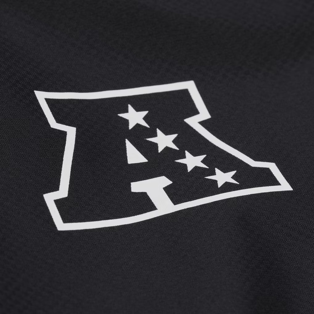 Mitchell & Ness Las Vegas Raiders Triple Check Premium Quarter-Zip Windbreaker